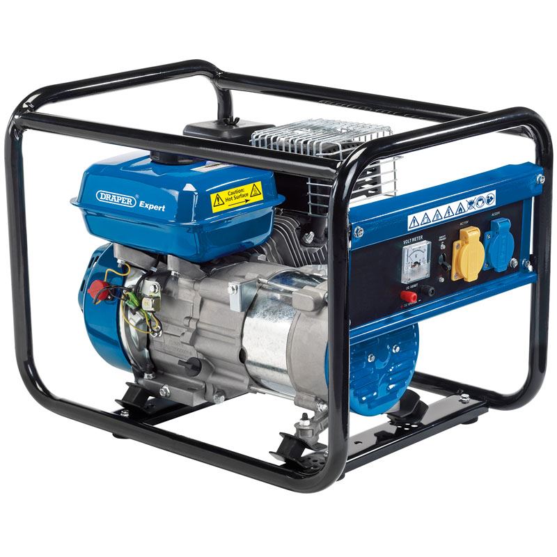 Draper Petrol Generator (2.2kVA/2.0kW) (87059)