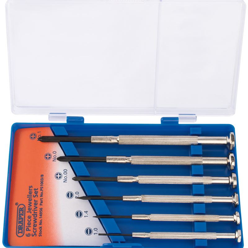 Draper Precision Screwdriver Set (6 Piece) (14956)