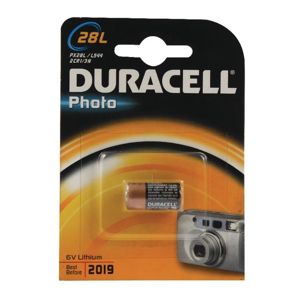 Duracell Battery Photolithium Pk1 PX28L