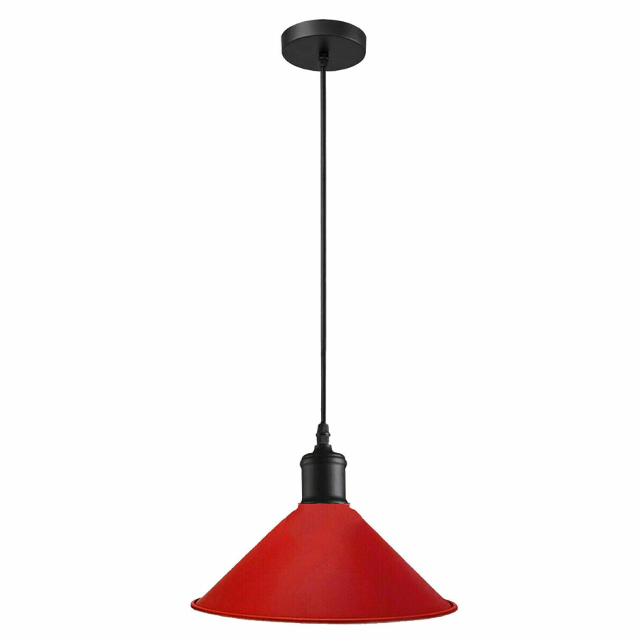 Red Pendant Lamp Industrial Style Decorative Ceiling Lamp1540