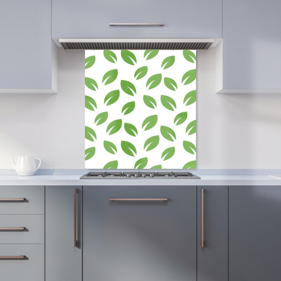 Click to view product details and reviews for Leaves Pattern Kitchen Splashback W700mm X H650mm.