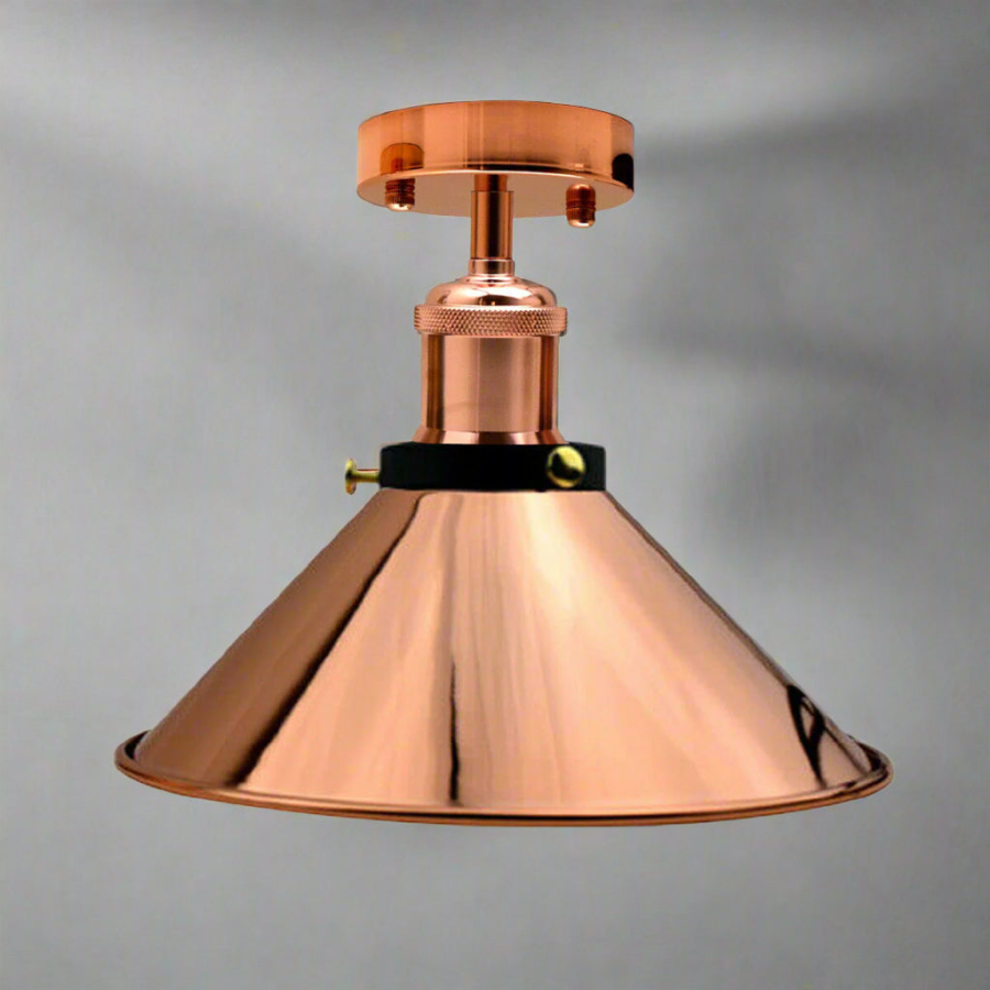 Click to view product details and reviews for Industrial Ceiling Lights Rose Gold Shade Sconce Lamp2600.
