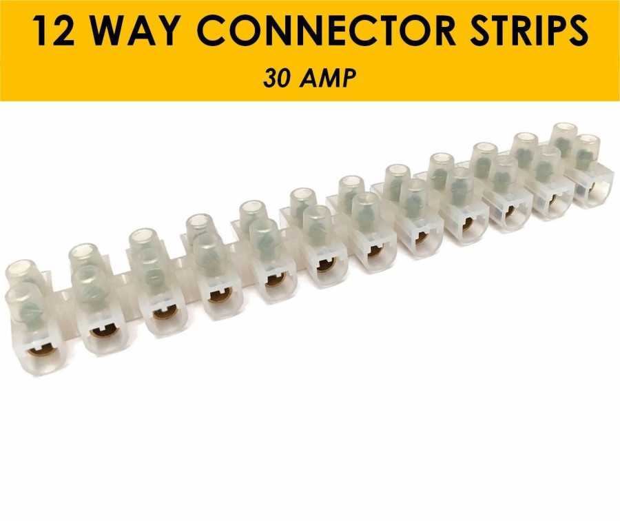 3a 60a Lighting Chock Block Connection 12 Way Electric Wire Terminal Connector2227 30a 20