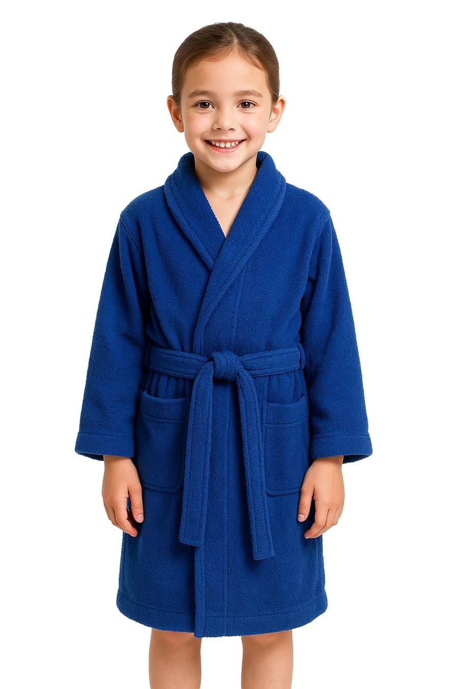 Click to view product details and reviews for A2z 4 Kids Girls Boys Towel Bathrobe Shawl Collar Soft For Age 5 13 Years 5 6 Years Royal Blue.