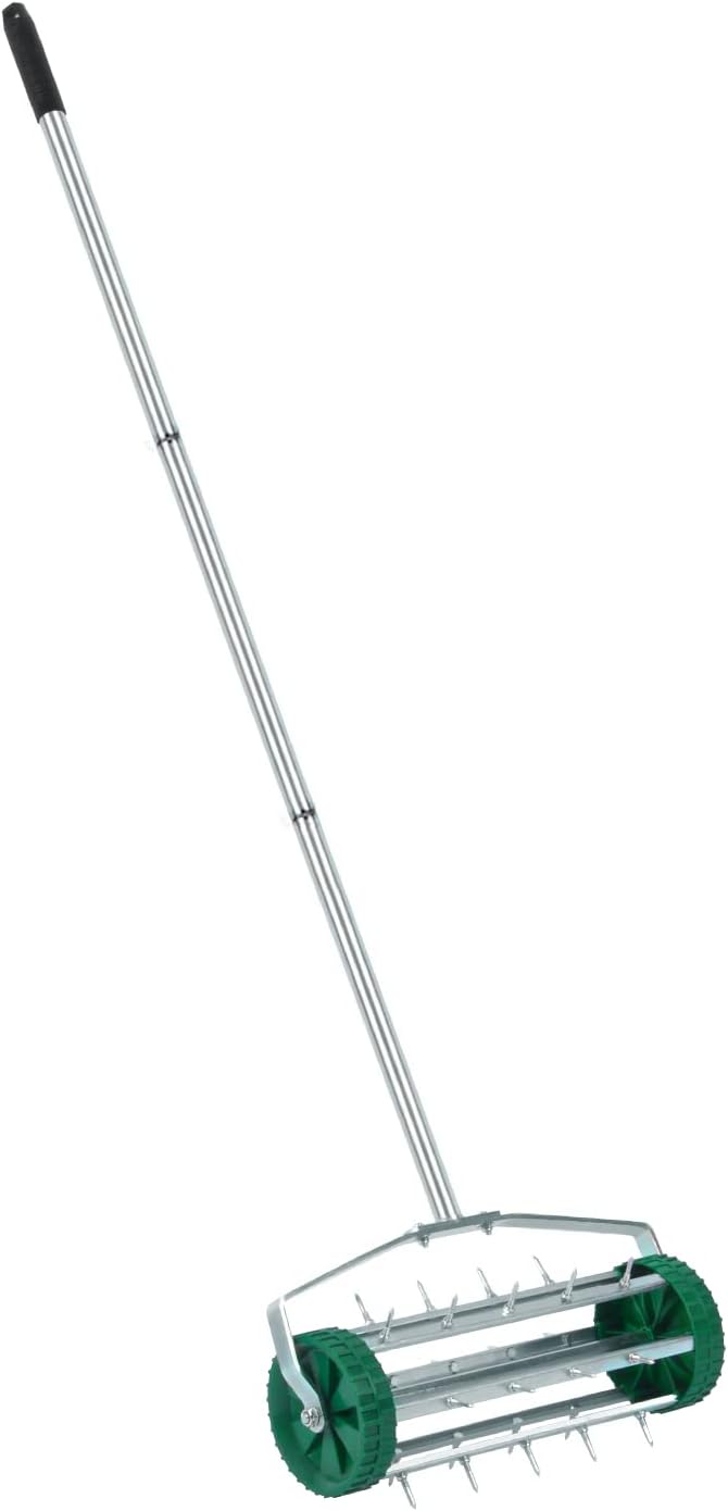 Heavy Duty Rolling Lawn Aerator