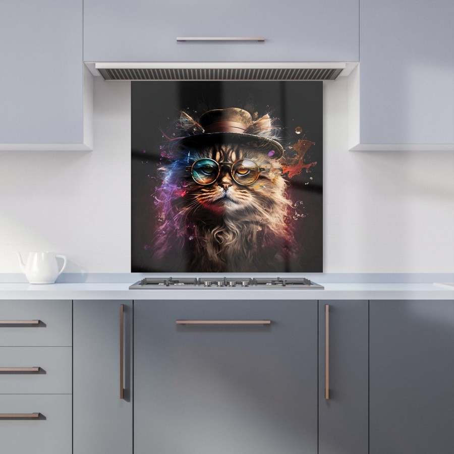 Click to view product details and reviews for Siberian Cat With Glasses Splashart Kitchen Splashback W600mm X H600mm. Click to view product details and reviews for Siberian Cat With Glasses Splashart Kitchen Splashback W600mm X H600mm.
