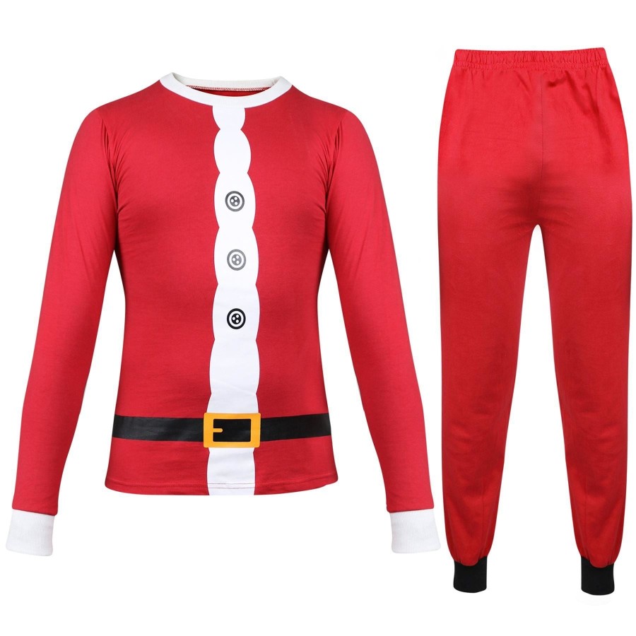 Click to view product details and reviews for Kids Girls Boys Christmas Santa Pyjamas Festive Xmas Costume Pjs Set 2 13 Year 3 4 Years Red.