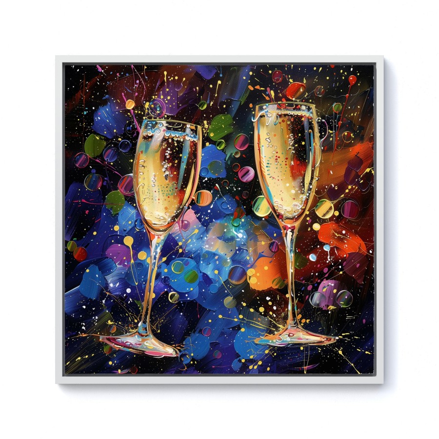Click to view product details and reviews for Splashart Champagne Flutes Framed Canvas 10 X 10 White. Click to view product details and reviews for Splashart Champagne Flutes Framed Canvas 10 X 10 White.