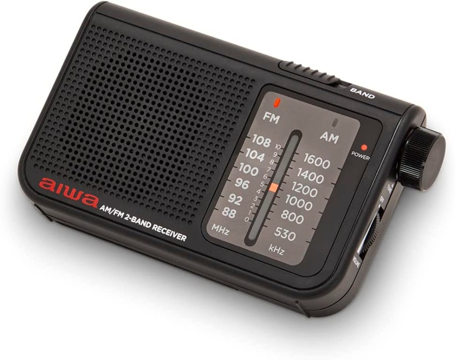 Click to view product details and reviews for Aiwa Rs 55 Pocket Am Fm Radio With High Definition Audio Headphone Input Include Metal Stereo Earphones Black.