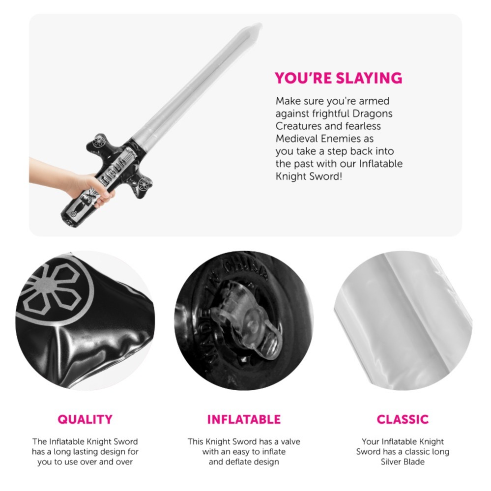 Inflatable Knight Sword 80cm