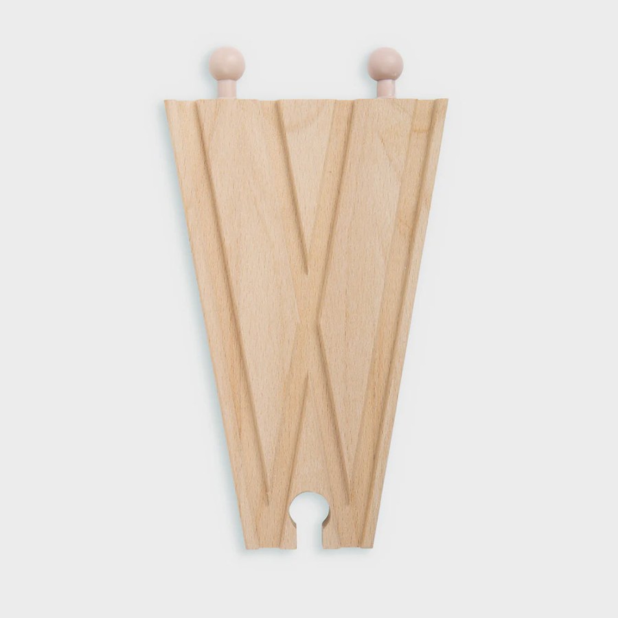 Big Jigs Wooden Train Set Accessories – Track Splitter (Pack of 2)