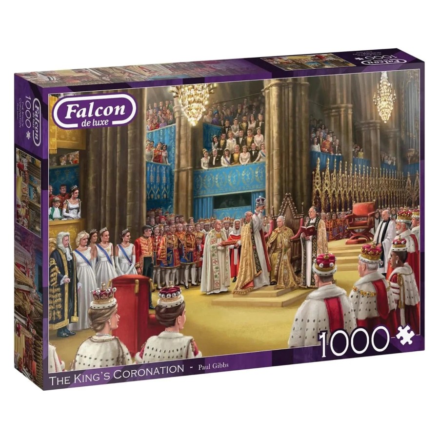 The Kings Coronation Illustrated Jigsaw Puzzle 1000 Pieces