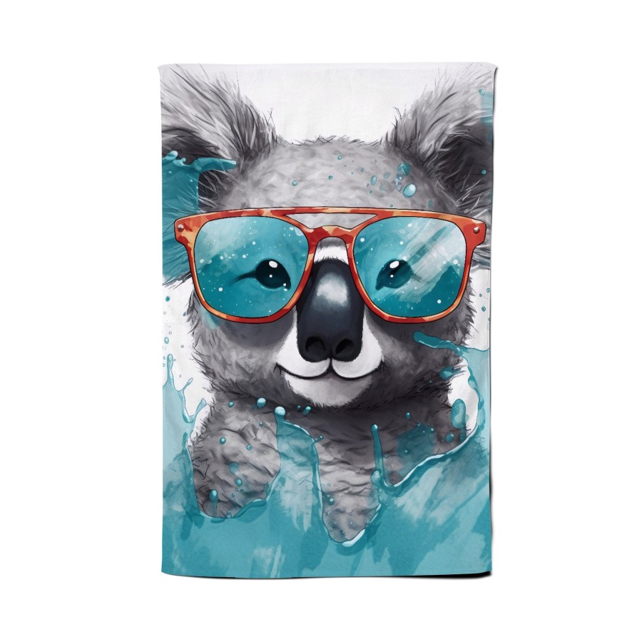 Click to view product details and reviews for Splashart Koala In Glasses Tea Towel. Click to view product details and reviews for Splashart Koala In Glasses Tea Towel.