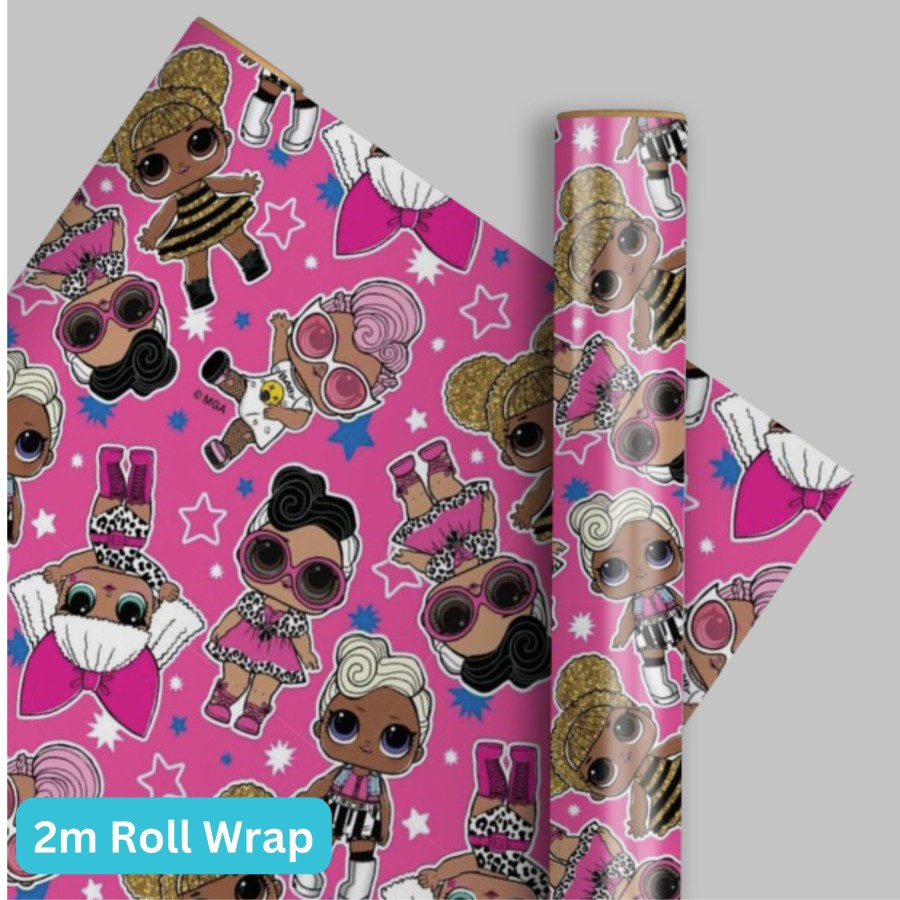 LOL Surprise Gift Wrap Roll 2m