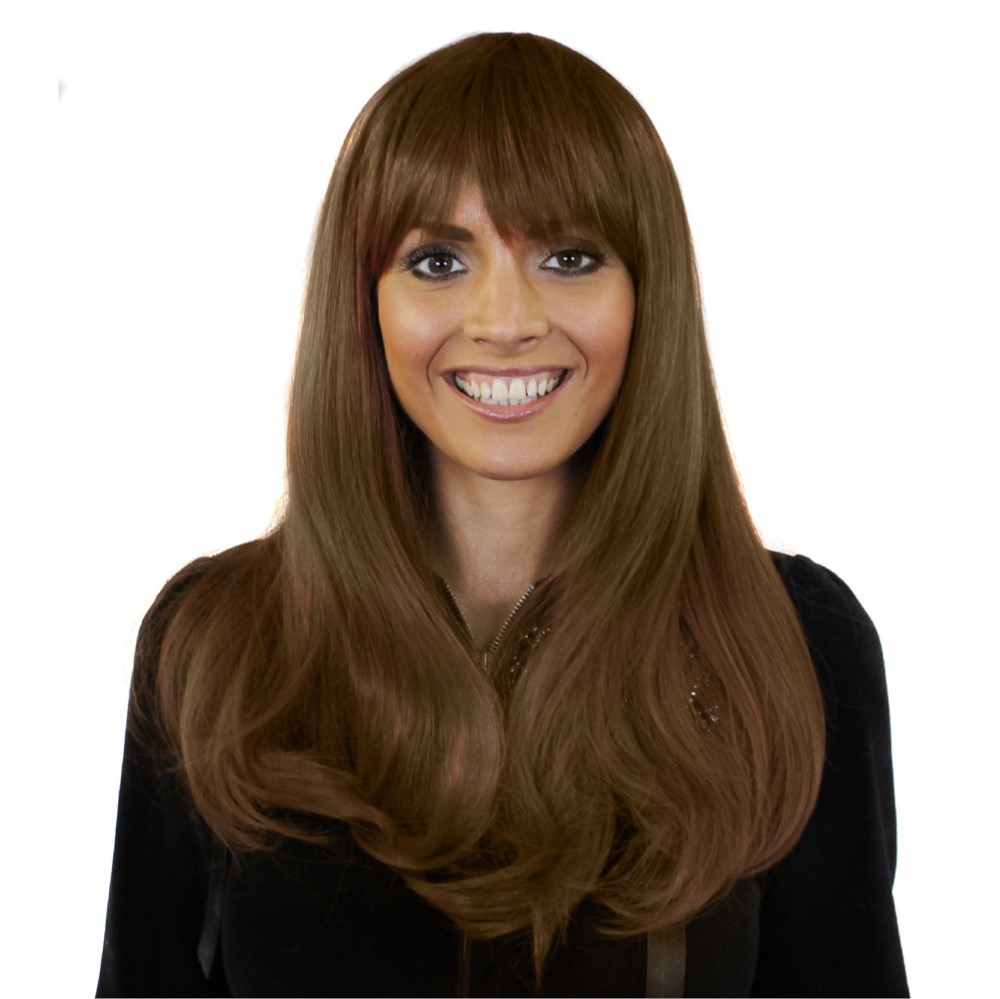 Heat & Style Brown Wig - Model