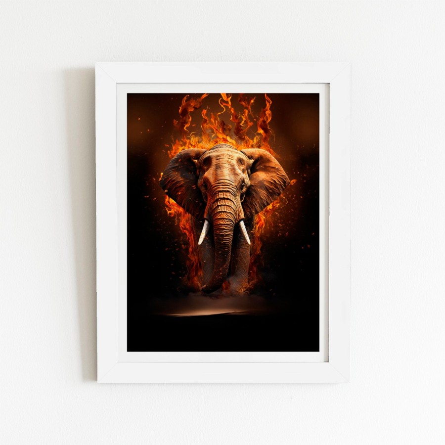 Click to view product details and reviews for Splashart Elephant And Fire Art Prints 20 X 30 White Frame. Click to view product details and reviews for Splashart Elephant And Fire Art Prints 20 X 30 White Frame.