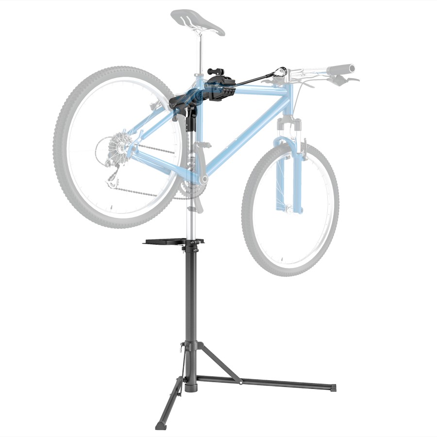 Click to view product details and reviews for Homcom Bike Repair Stand Heavy Duty Bike Stand For Maintenance Max Load 40kg Height Adjustable Foldable And 360Â° Rotatable For Road Bike Mountai.