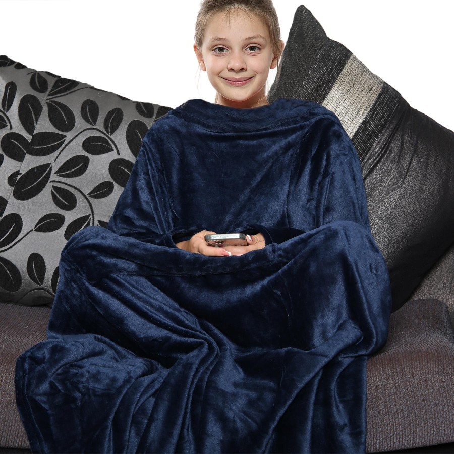 Click to view product details and reviews for Unisex Girls Boys Wearable Snuggle Blanket With Sleeves Super Soft Warm Fleece One Size Navy. Click to view product details and reviews for Unisex Girls Boys Wearable Snuggle Blanket With Sleeves Super Soft Warm Fleece One Size Navy.