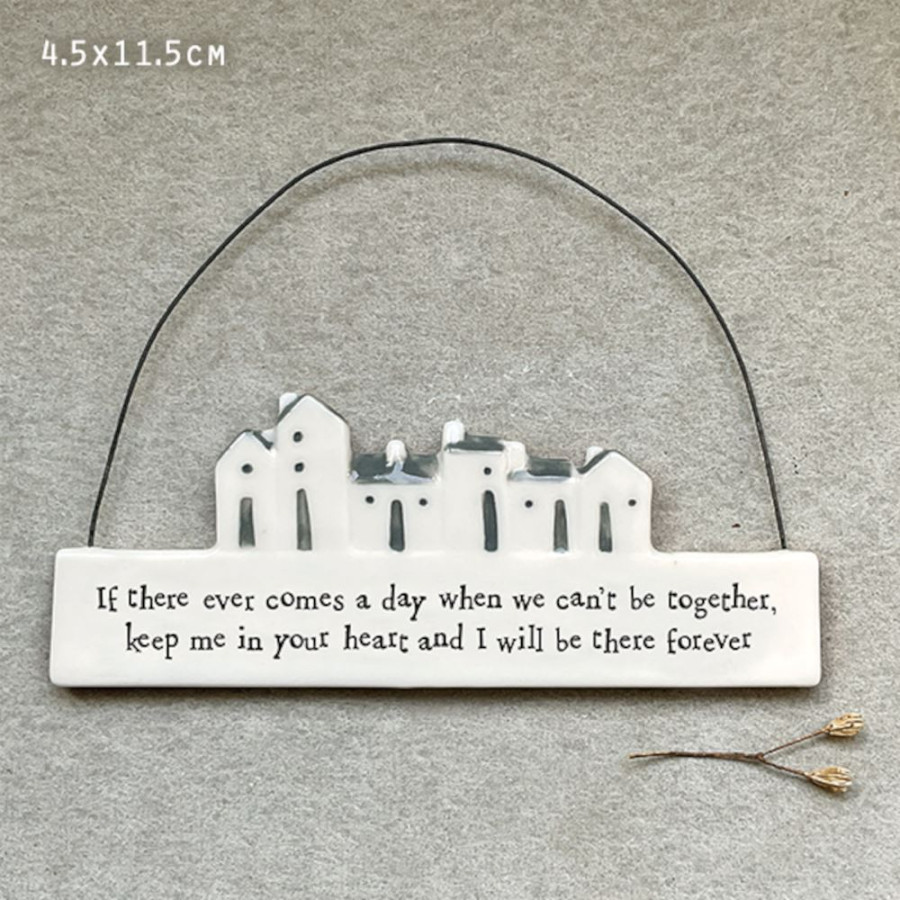 Click to view product details and reviews for Porcelain Hanging Sign I Will Be There Forever Home Decoration Gift Friends.