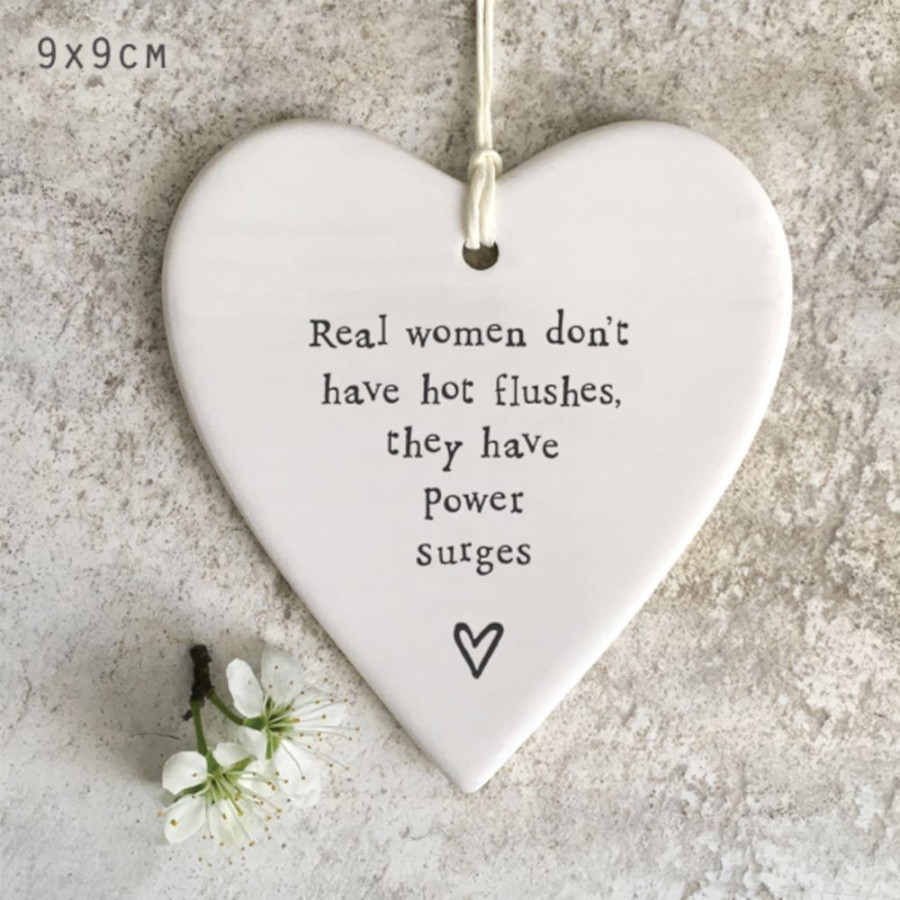 Click to view product details and reviews for Porcelain Hanging Heart Real Women Best Friends Decoration Gift With Words.