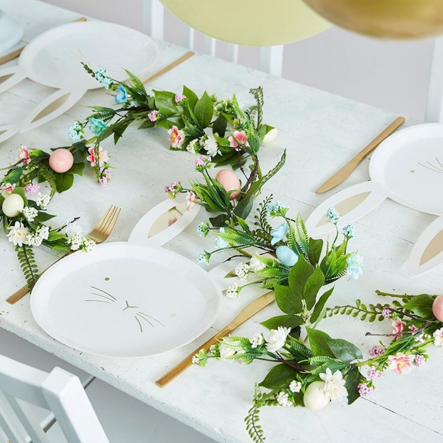 Click to view product details and reviews for Easter Foliage Garland Decoration Artificial Flower Greenery Eggs Table 15m.