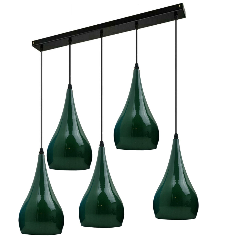 Click to view product details and reviews for Green 5 Outlet Ceiling Light Fixtures Black Hanging Pendant Lighting1627.