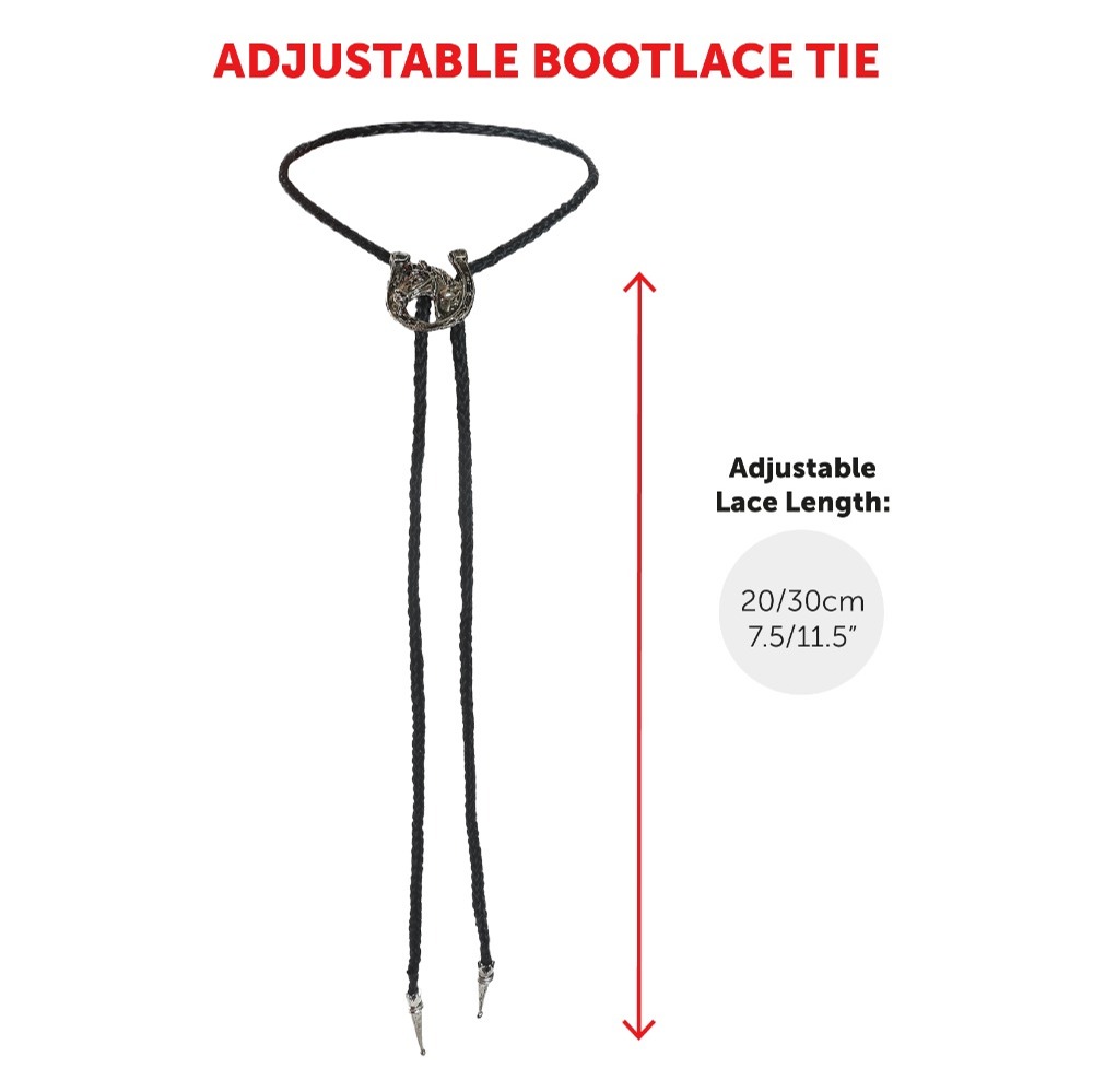 Brown Star Studded Cowboy Hat with Bandana & Tie