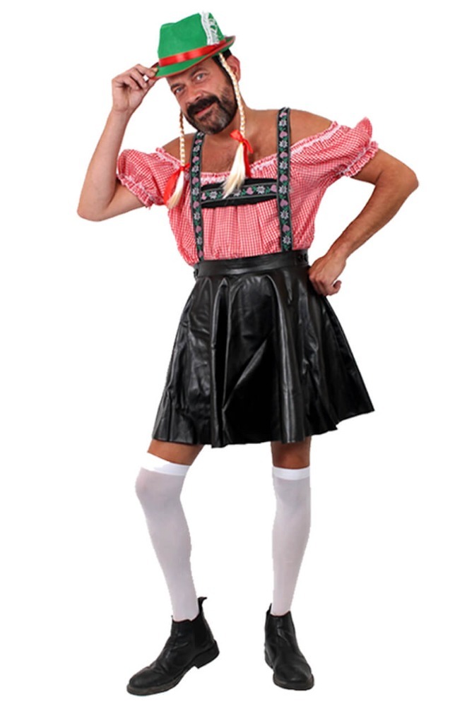 Men's Bavarian Lady Stag Do Costume