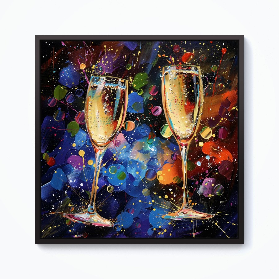 Click to view product details and reviews for Splashart Champagne Flutes Framed Canvas 10 X 10 Black. Click to view product details and reviews for Splashart Champagne Flutes Framed Canvas 10 X 10 Black.