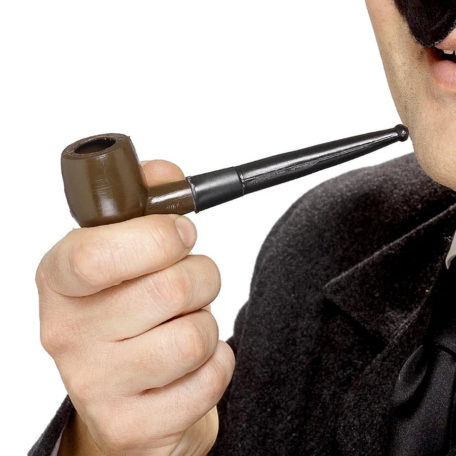 Click to view product details and reviews for Brown Plastic Fancy Dress Smoking Pipe.