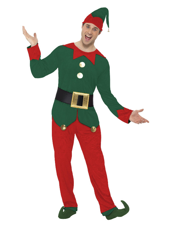 Click to view product details and reviews for Elf Costume With Top Trousers Hat Xlarge.