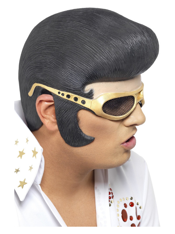 Click to view product details and reviews for Elvis Headpiece Black.