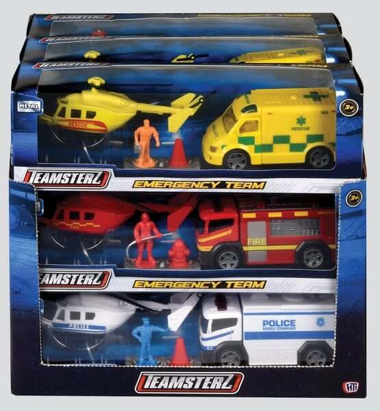 Emergency Team vehicles