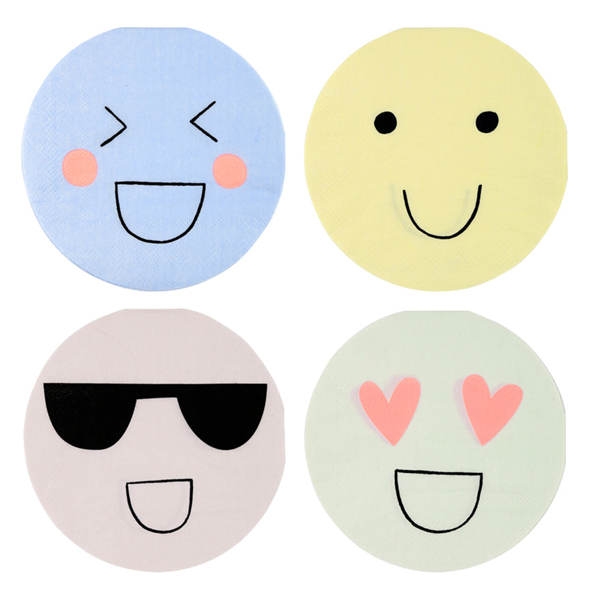 Click to view product details and reviews for Emoji Napkins Pack Of 20.