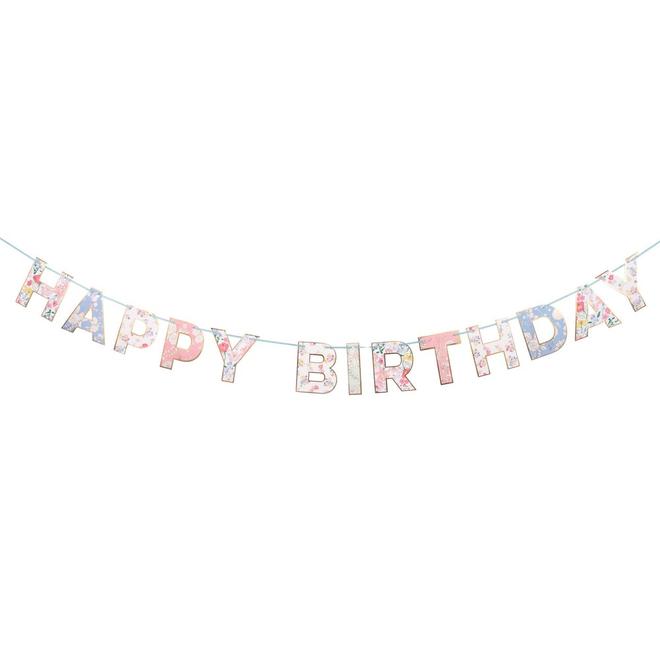 Click to view product details and reviews for English Garden Happy Birthday Garland.