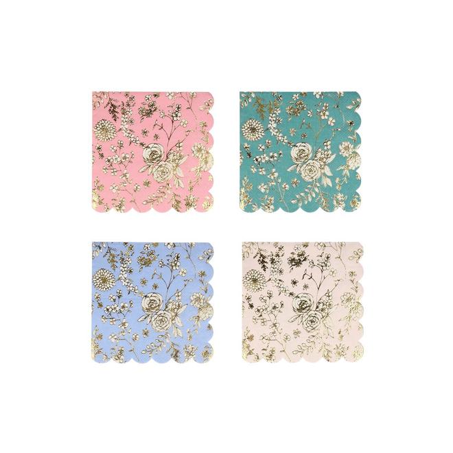 Click to view product details and reviews for English Garden Lace Small Napkins Pack Of 16.