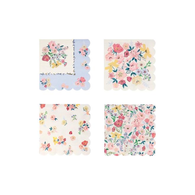 Click to view product details and reviews for English Garden Small Napkins Pack Of 16.