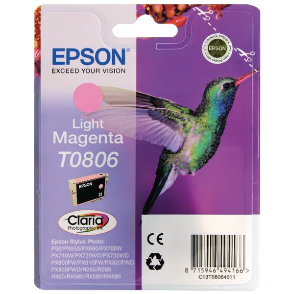 Epson T080 Stylus Photo R265 Lght Mg - EP33005