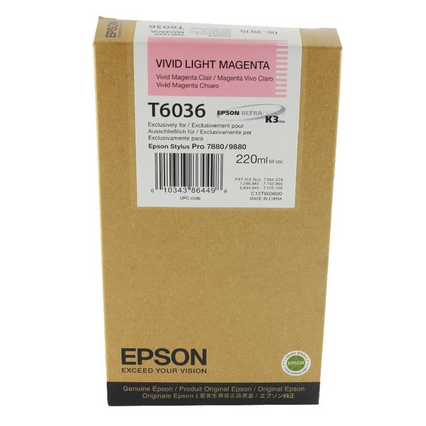 Click to view product details and reviews for Epson T6036 Light Vivid Magenta Ink Ep603600.