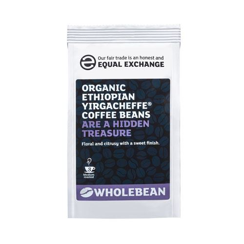 Equal Exchange  Ethiopian Yirgacheffe Coffee Beans - 227g - 76907
