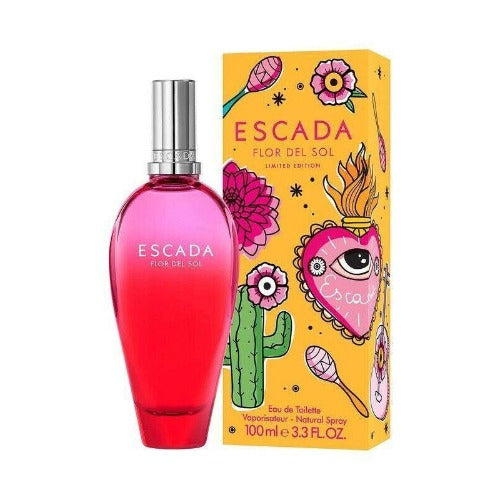 Escade Flor Del Sol Limited Edition 100ml Eau De Toilette Spray