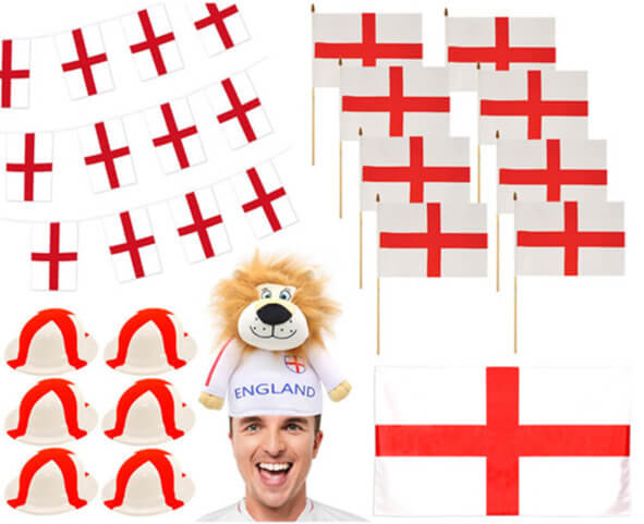 Click to view product details and reviews for Euros England Mega Party Pack Set.