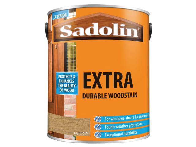 Click to view product details and reviews for Extra Durable Woodstain Light Oak 5 Litre Sad5013002.