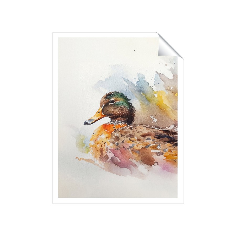 Click to view product details and reviews for Mallard Watercolour Art Prints 8 X 10 No Frame.
