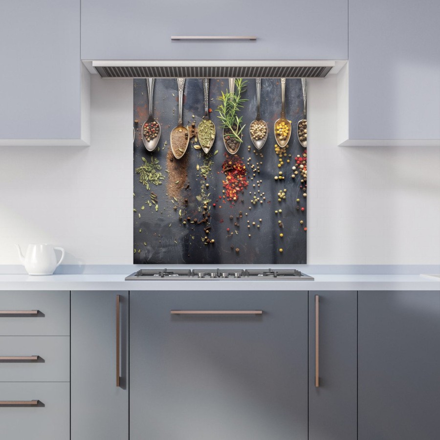 Click to view product details and reviews for Aromatic Ensemble Spice Medley Kitchen Splashback W700mm X H750mm.