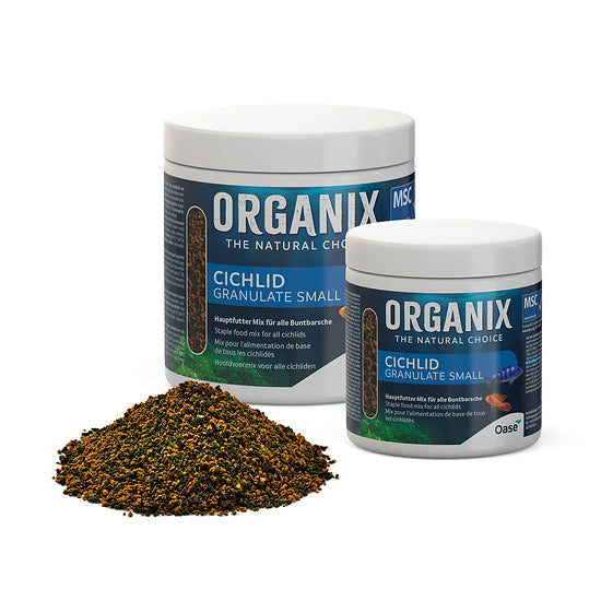 Oase ORGANIX Cichlid Granulate Granules Fish Food Small 250-500ml