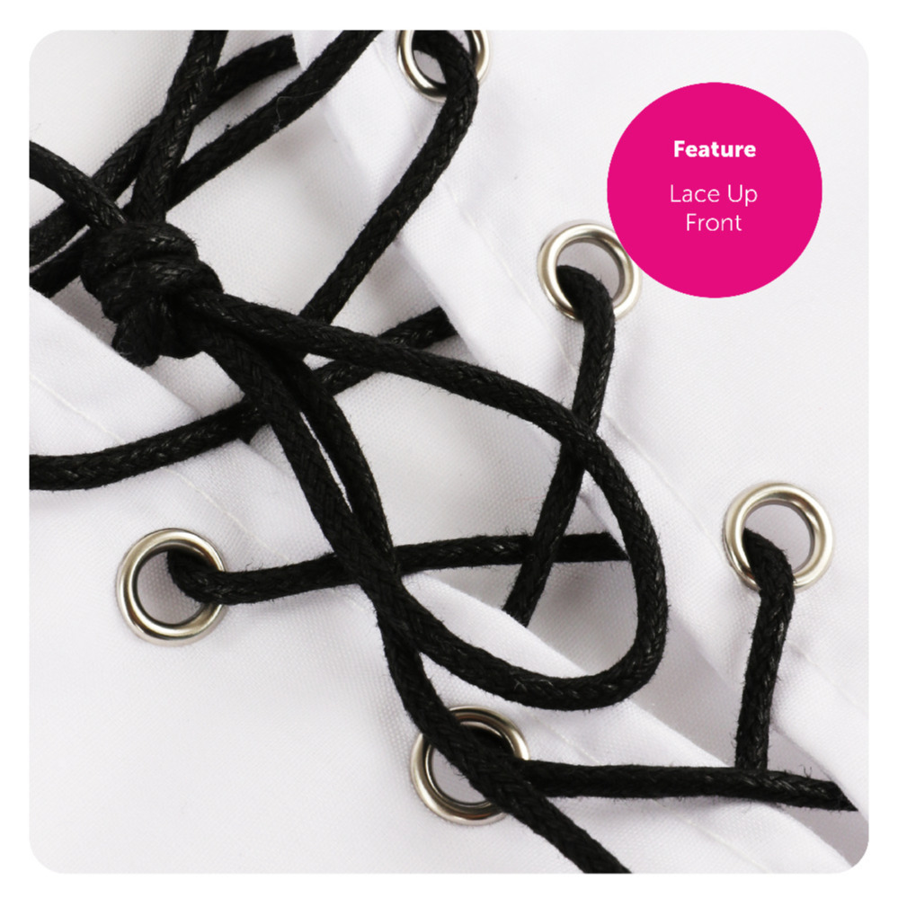 Adults White Gothic Shirt