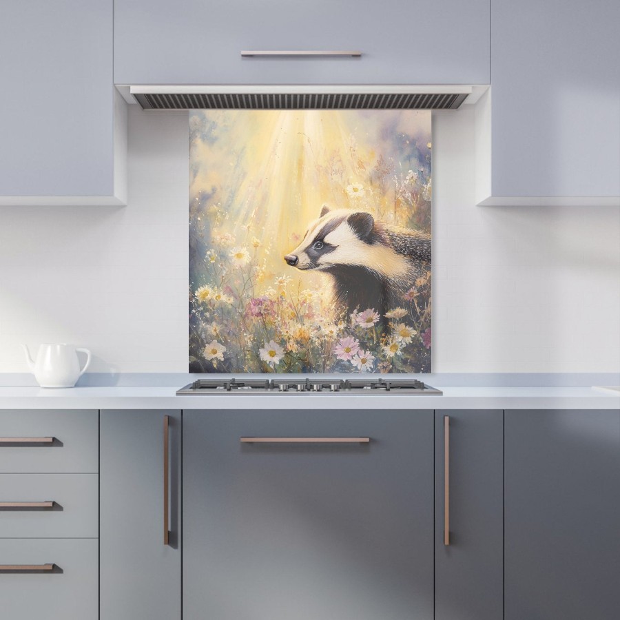 Click to view product details and reviews for Ava Sterling 00001 Kitchen Splashback W600mm X H650mm.