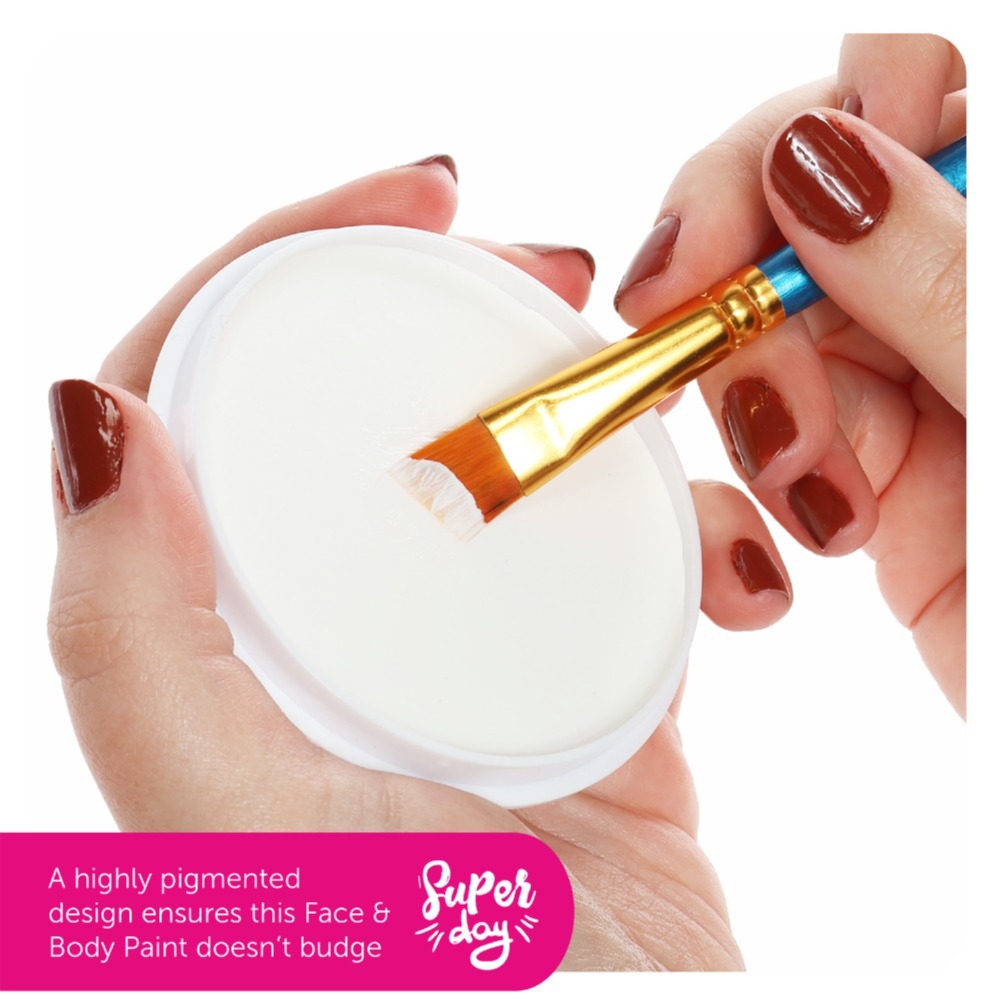 Kids Mischievous Rabbit Costume | 4 Pcs | Blue Jacket, Ears, Tail & Grey Face Paint