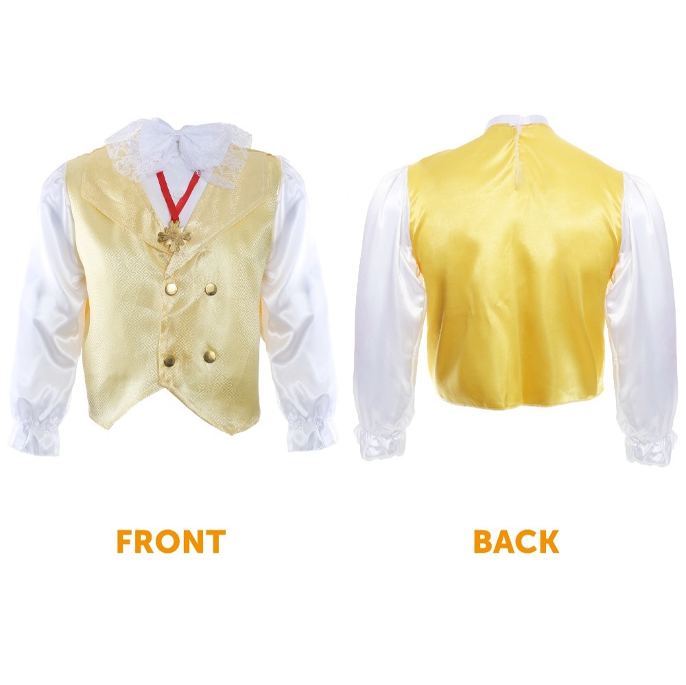 Men's Vampire Costume with Blood & Fangs